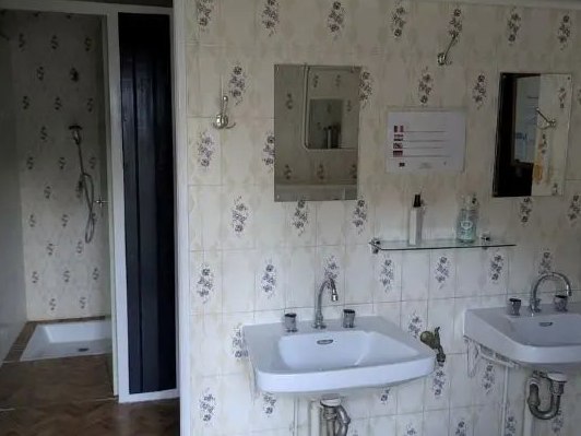 Sauberes und gepflegtes Sanitär